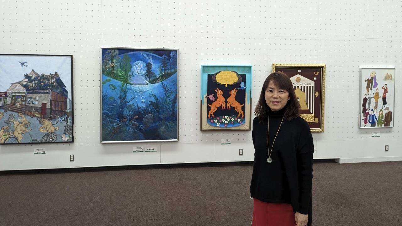 「現代童画展」好評開催中 坂本澄子の絵画作品サイト『重なりあう風景』